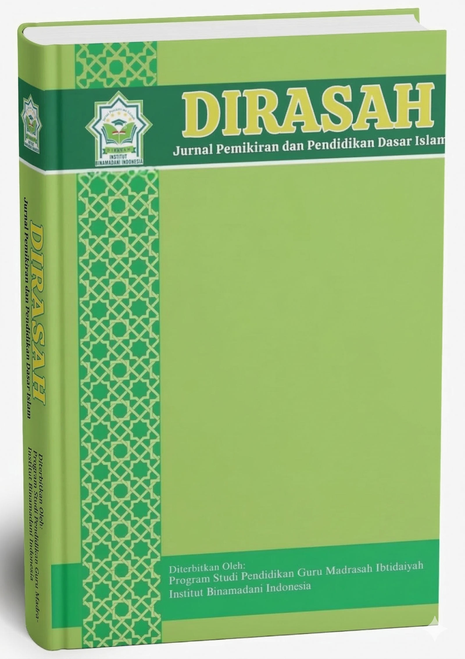 Dirasah: Jurnal Pemikiran dan Pendidikan Dasar Islam