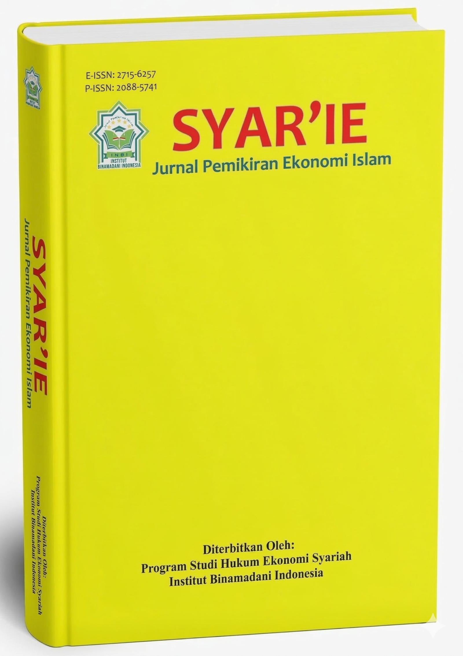 Syarie: Jurnal Pemikiran Ekonomi Islam